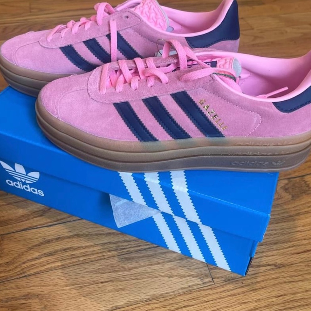 Adidas gazelle bold pink glow (W)